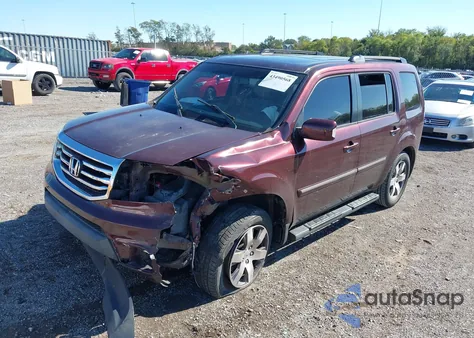 2015 Honda Pilot Touring from USA, damaged, VIN 5FNYF3H92FB016023